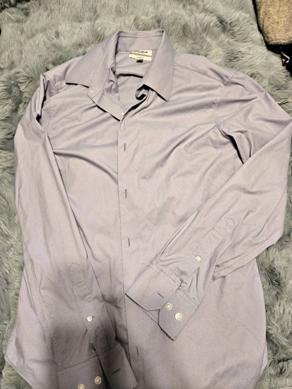 Bonobos Slim Fit Lavender Purple Performance Stretch Dress Shirt M Reg Tech